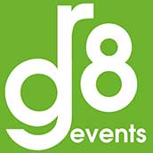 GR8 Events Logo